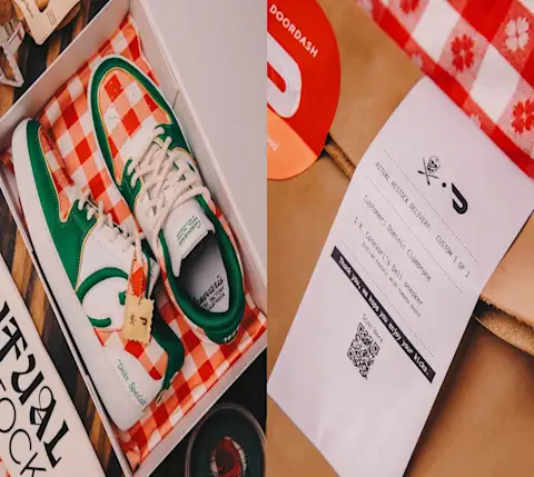 DoorDash's collaboration with the shoe surgeon