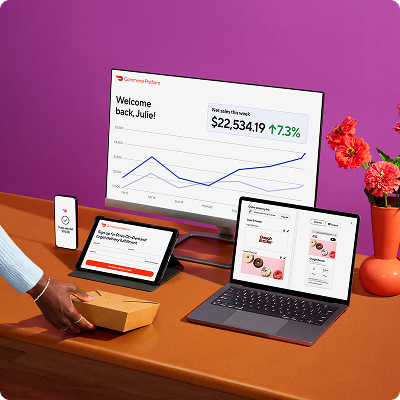 DCP Page #3 - In-Store Traffic via Loyalty - Stacked Card Section Image