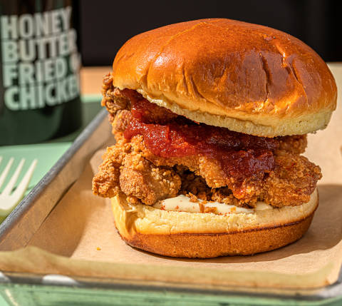 StephanieIzard HoneyButterFriedChicken friedchickensandwich article