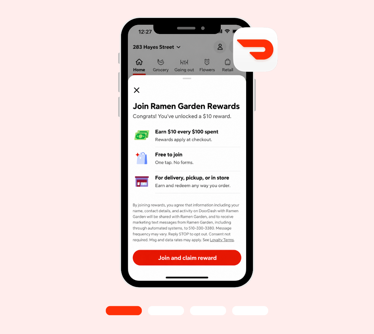 Direct - Cross Channel Loyalty - App Screen - step-1