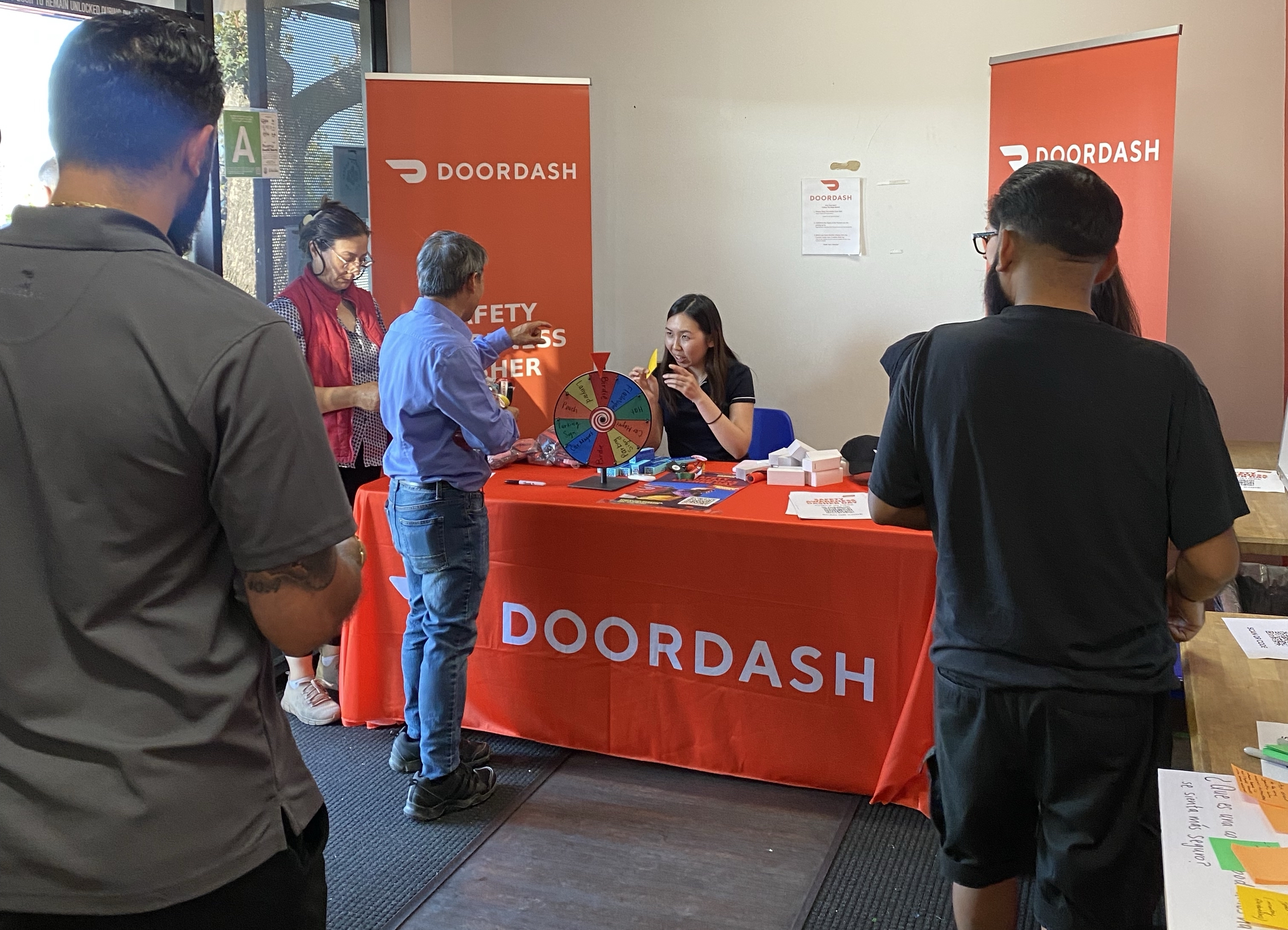 Safety Awareness Dasher Day at the Torrance DashMart, June 3: 1,000+ RSVPs, 100+ Dashers on-site, two stations.