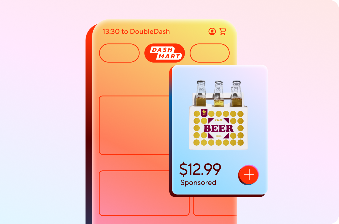 Ads - Products Page - CPG Card Placements Image - DoubleDash