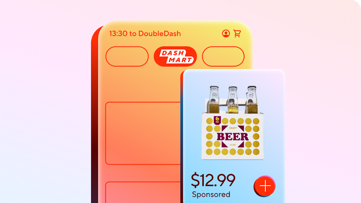 Ads - Products Page - CPG Card Placements Image - DoubleDash