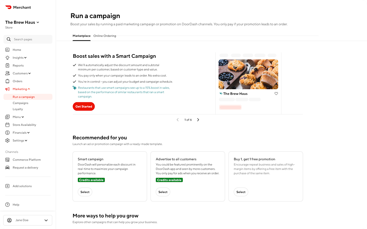 Mx - Portal - Campaigns - Run a Campaign - Marketplace