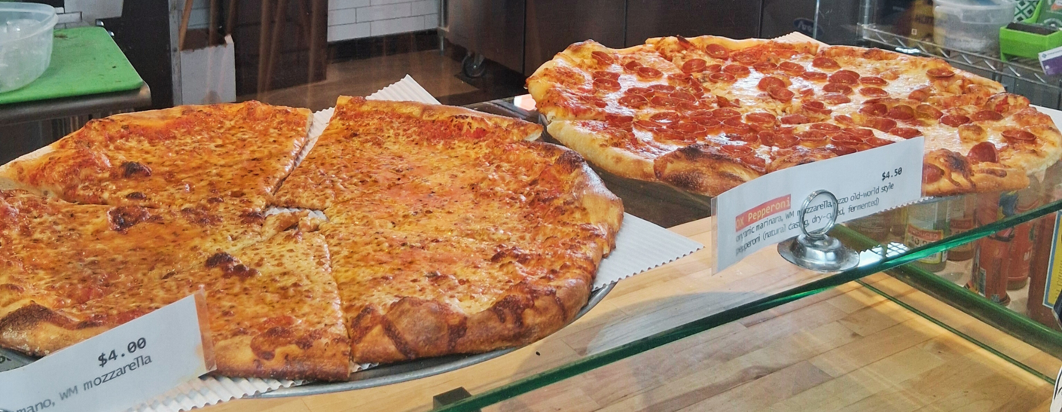 Johnny OX Pizzeria pizza