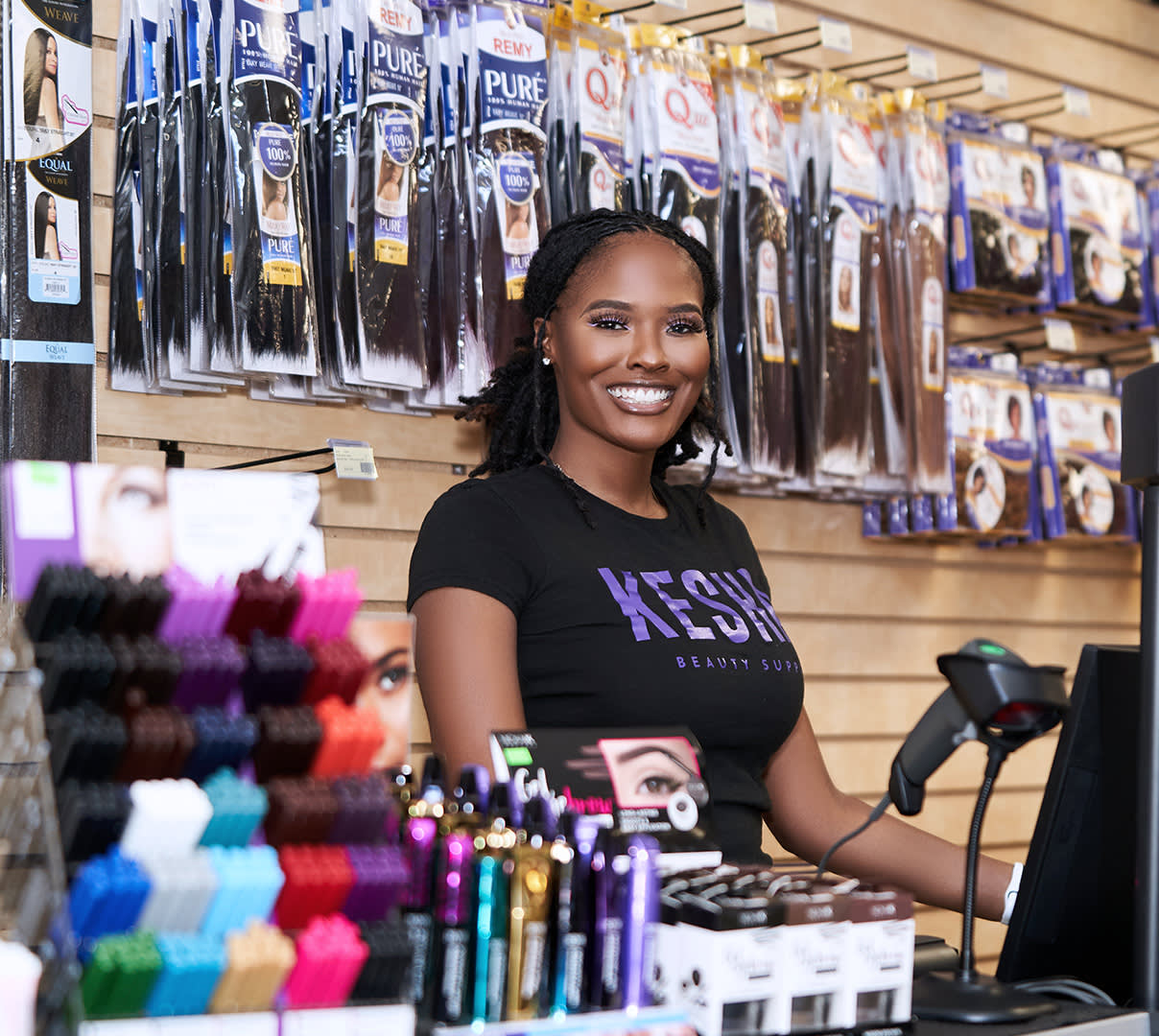 Beauty supply store