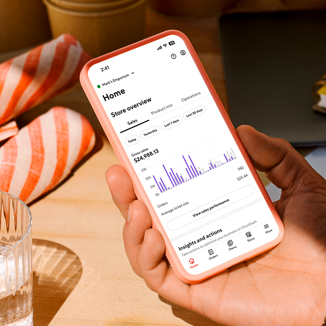Mx - Business Manager App - Header