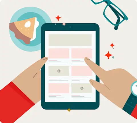Mx Resources homepage hero illustration