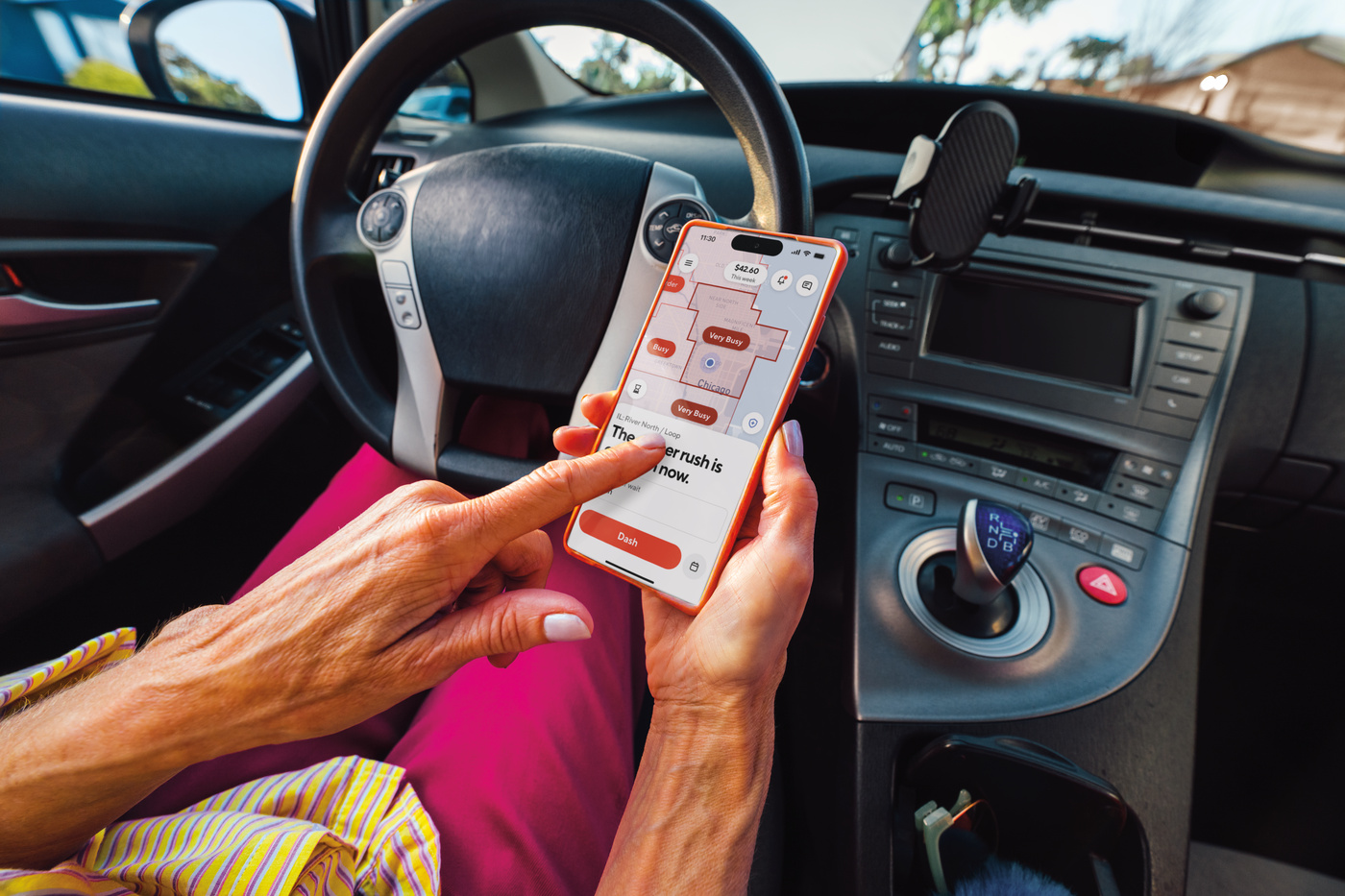 Dx - Dasher App in Car 