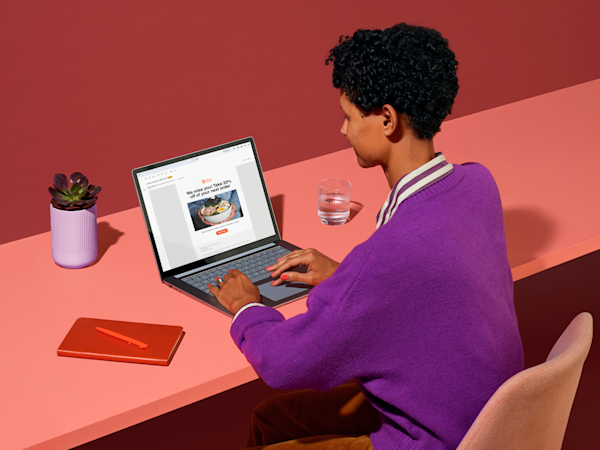 Example of a restaurant promotional email sent through DoorDash’s automated email marketing feature.