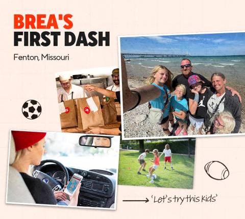 Dx Blog - My First Dash: What to Expect as a First-Time Dasher - Brea