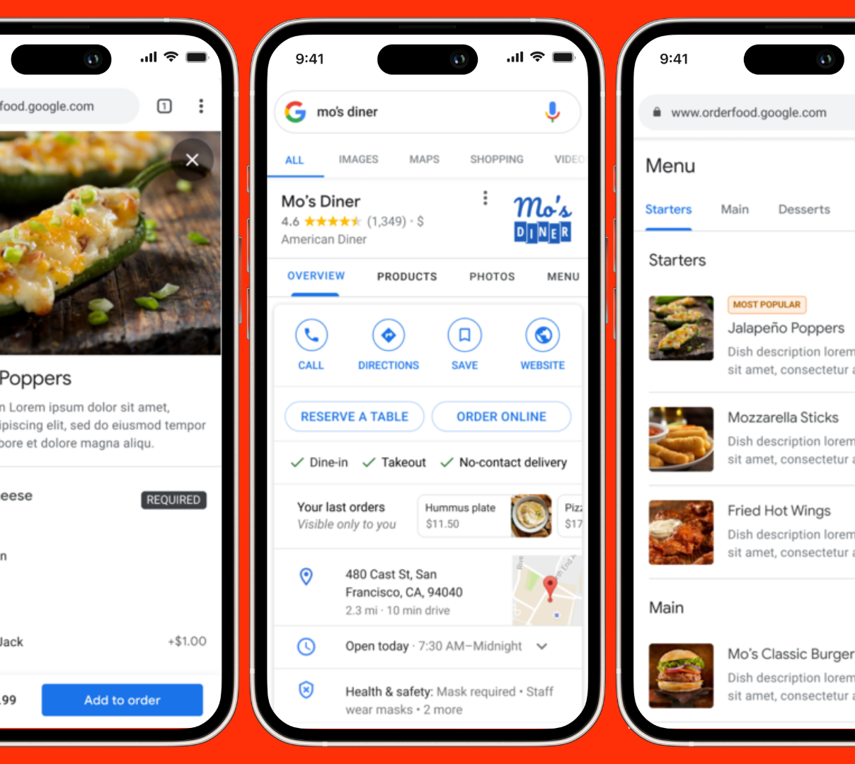 Mx - Google Food Ordering
