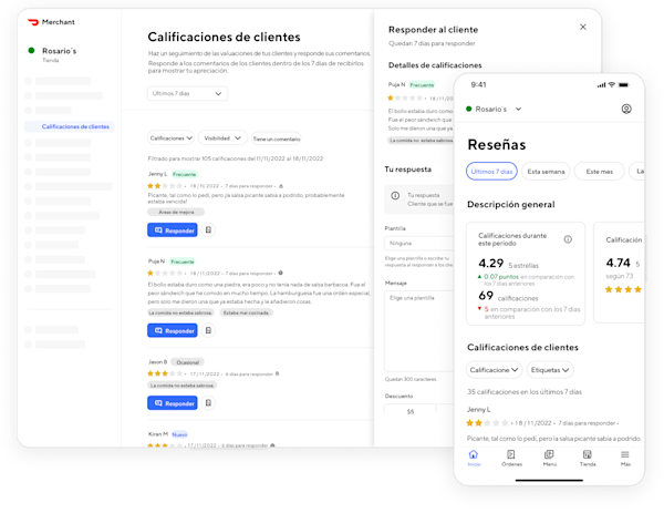 Customer Reviews Screenshots