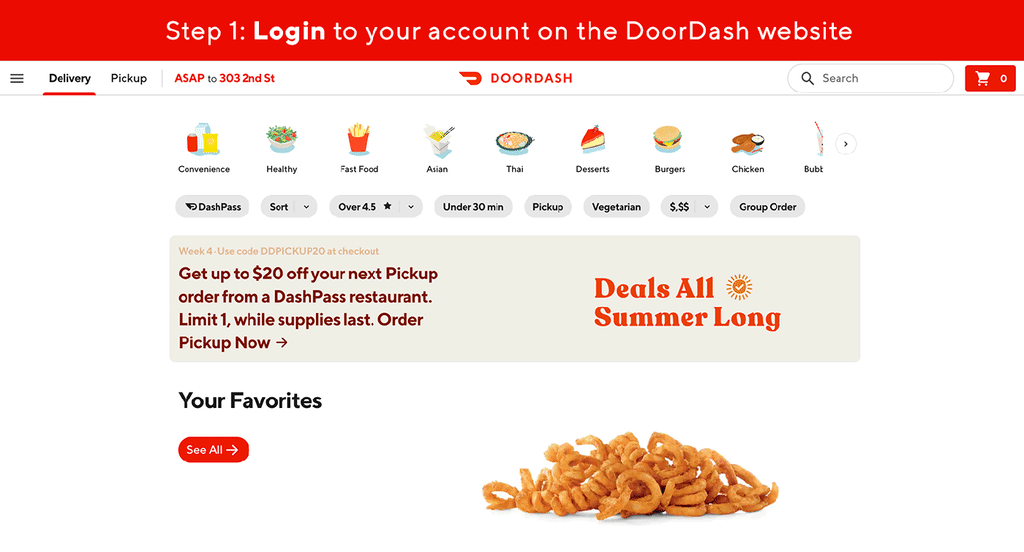 Privacy DoorDash