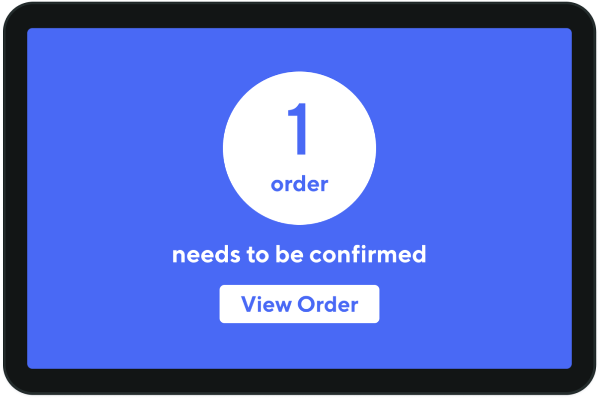 Order needs to be created