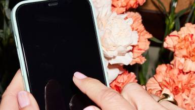 Florals and phone TikTok marketing