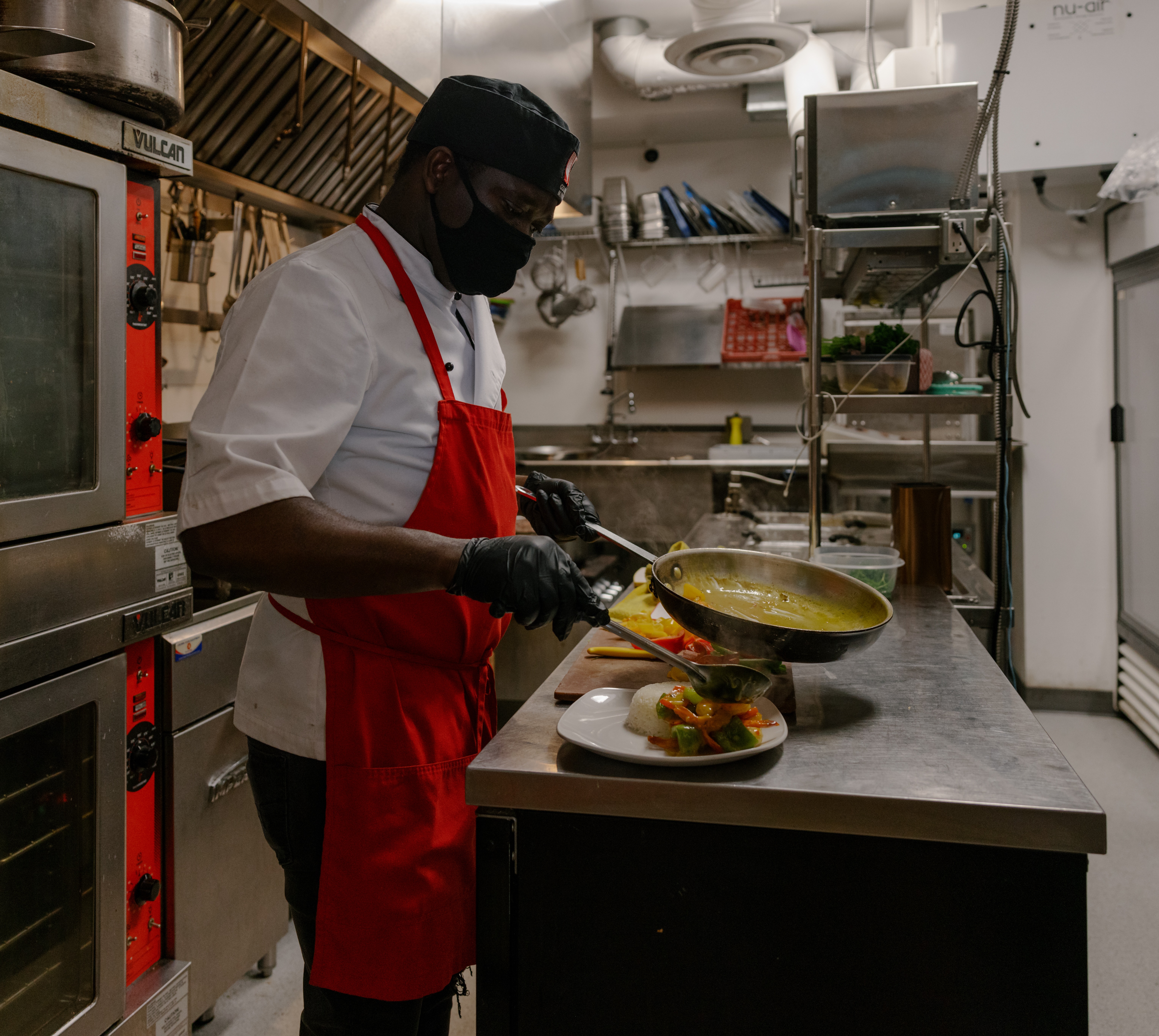 Cook in Simply Irie Kitchen