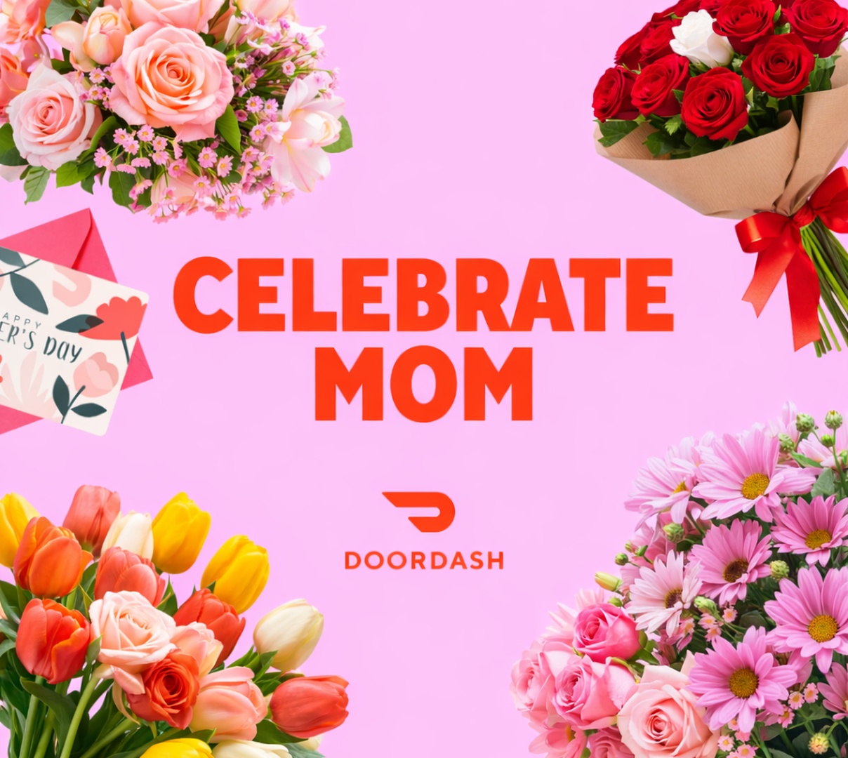 Flowers celebrating mom