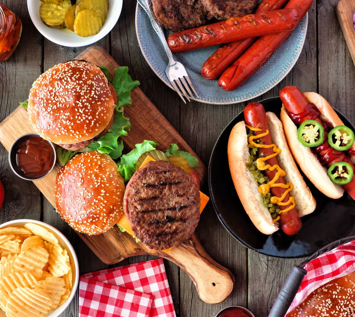 Grilling stock photo