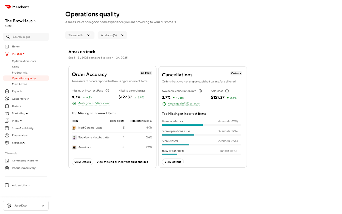 Mx - Portal - Operations Quality