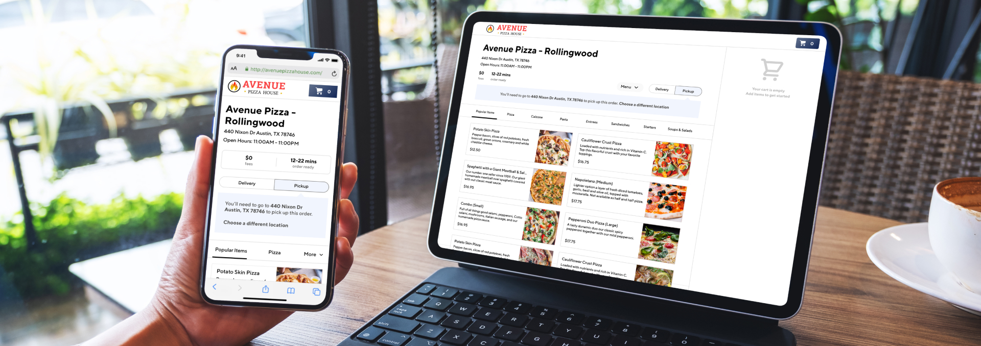 EatSelf: Création site pour restaurant - Commande en ligne