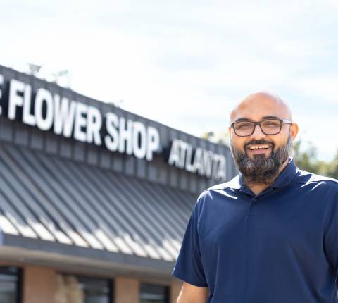 The Flower Shop owner
