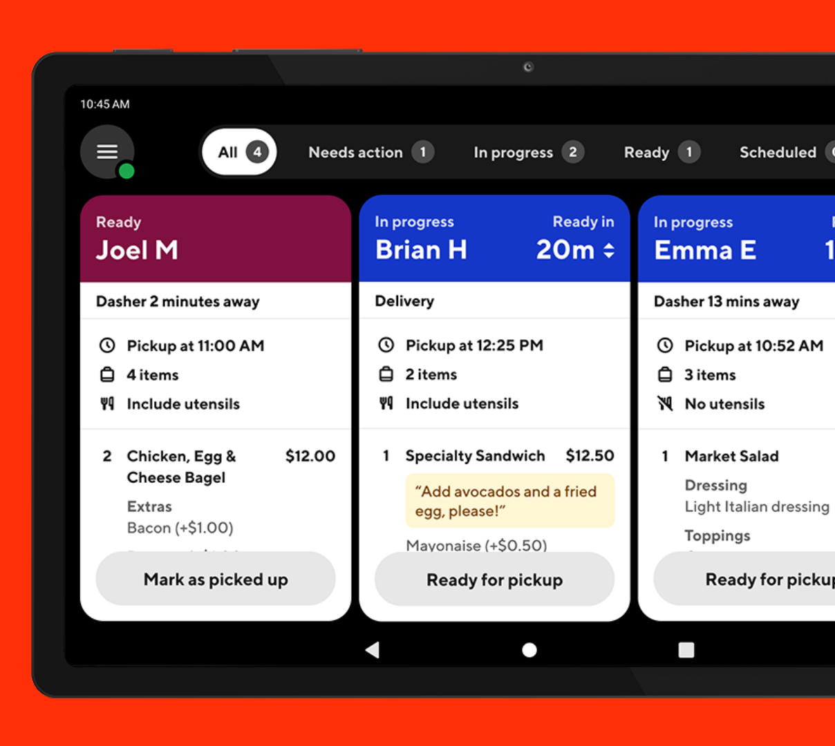 Mx - Access Tablet - Header