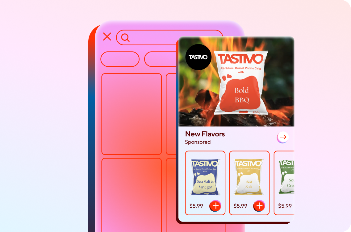 Ads - Products Page - CPG Card Placements Image - Sponsored Brands - Store Page