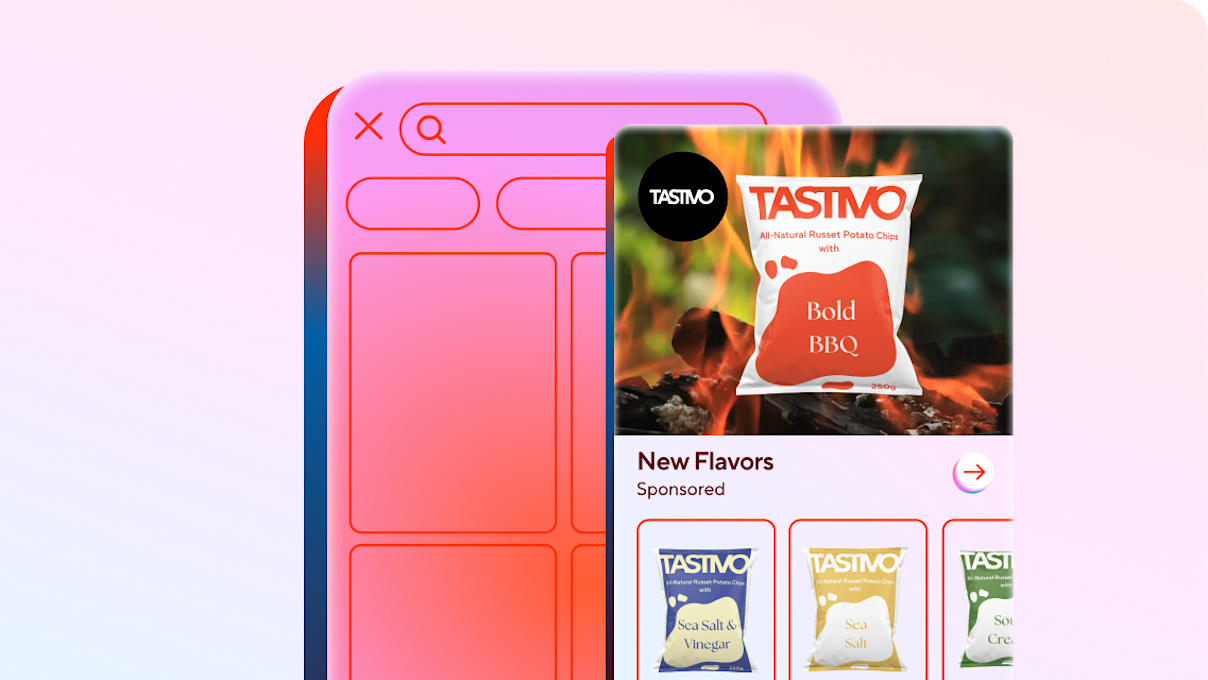Ads - Products Page - CPG Card Placements Image - Sponsored Brands - Store Page