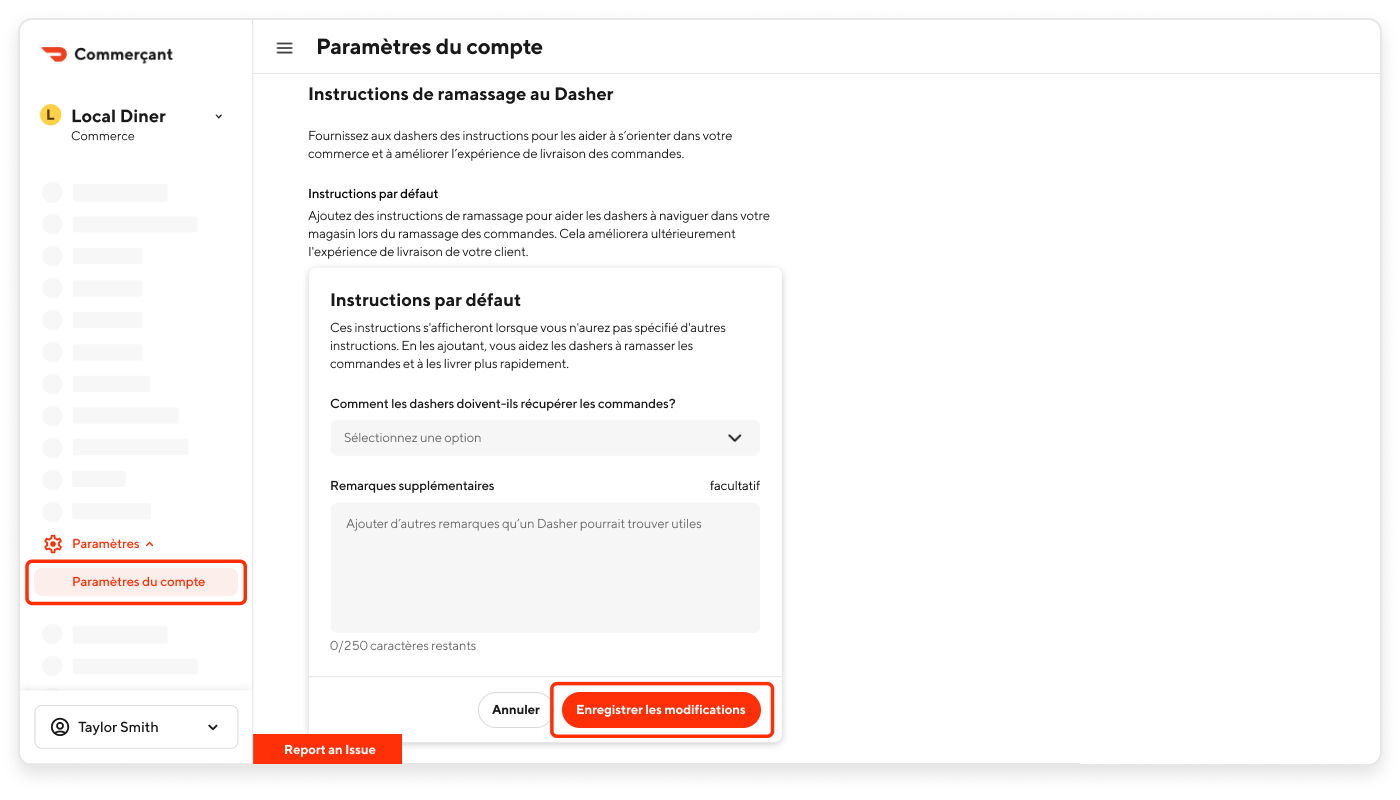 Comment gérer les commandes en direct sur DoorDash