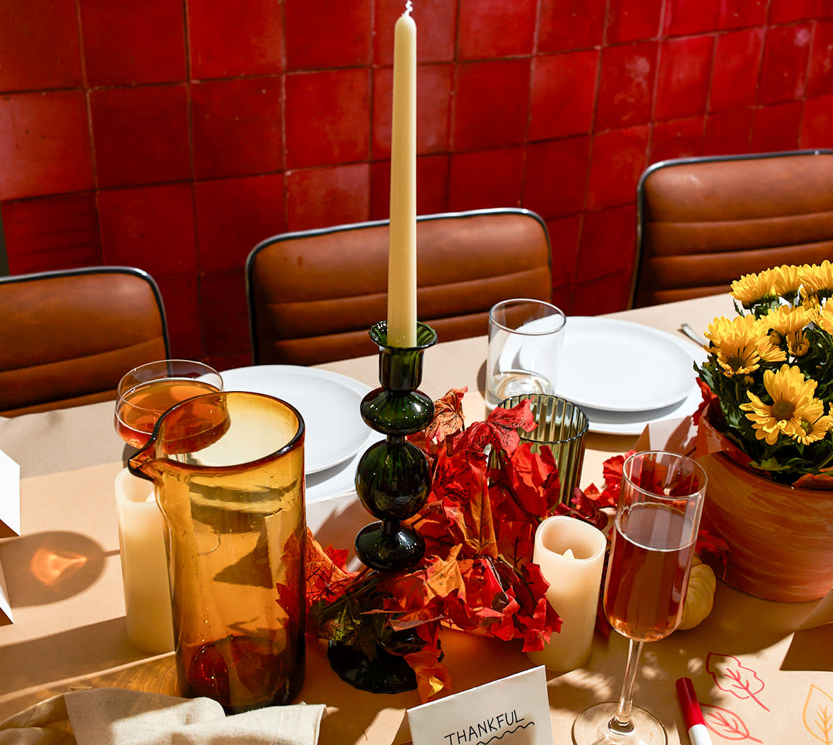 9 Easy & Cheap Thanksgiving Table Decor Ideas | DoorDash Blog
