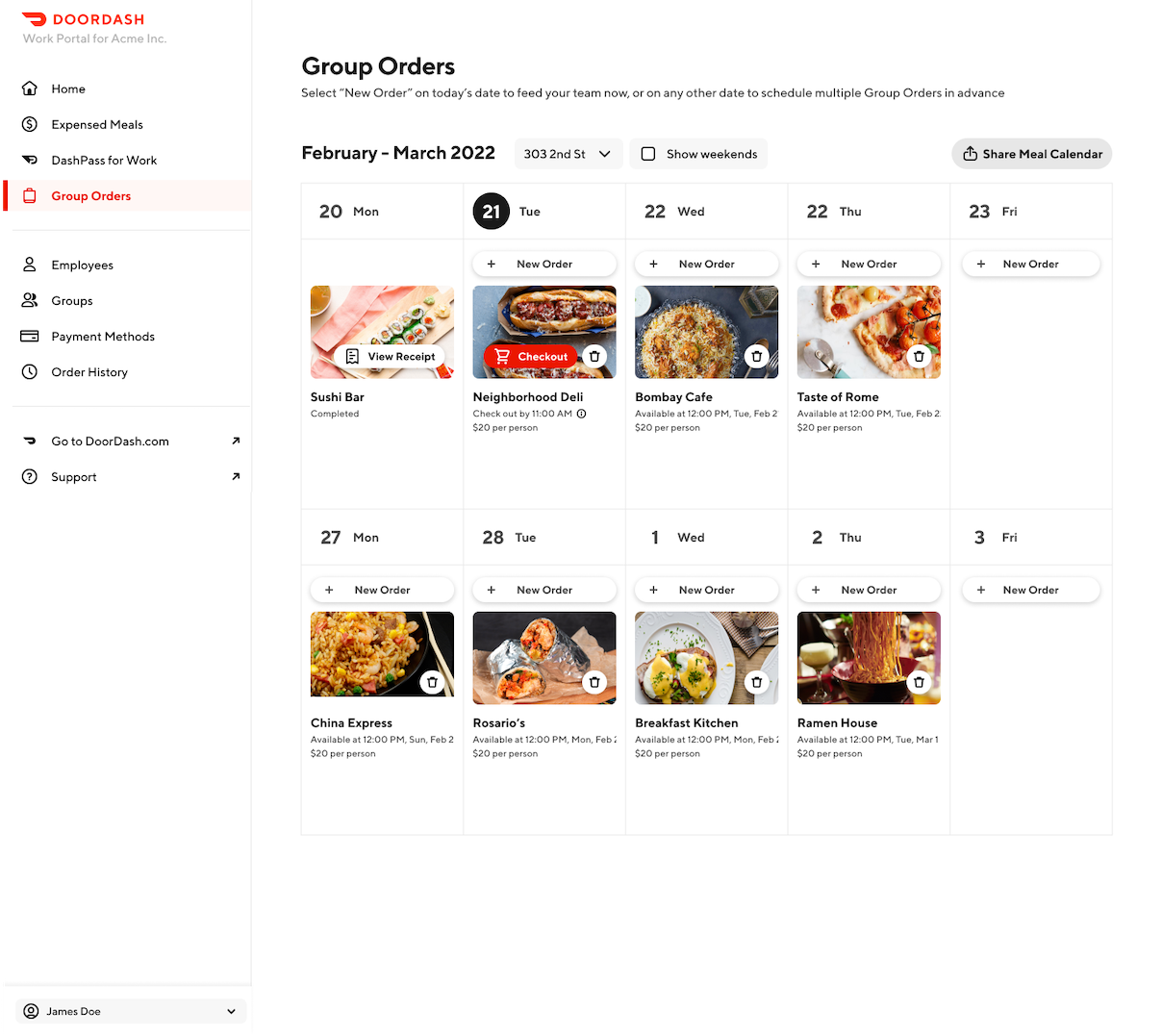 Feast with Friends: Group Orders, Now on Mobile, by DoorDash, DoorDash