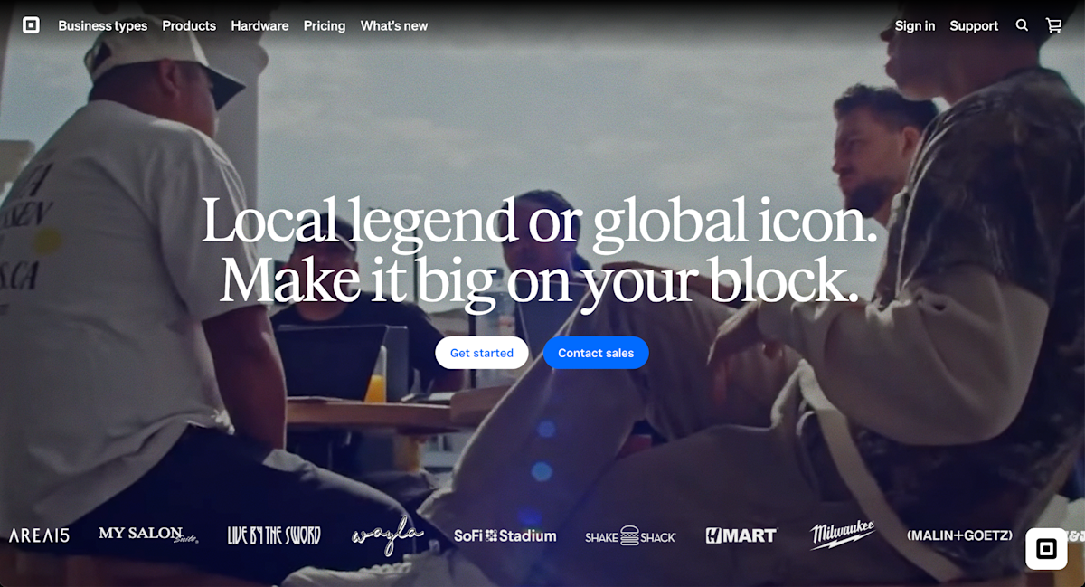 Square Homepage