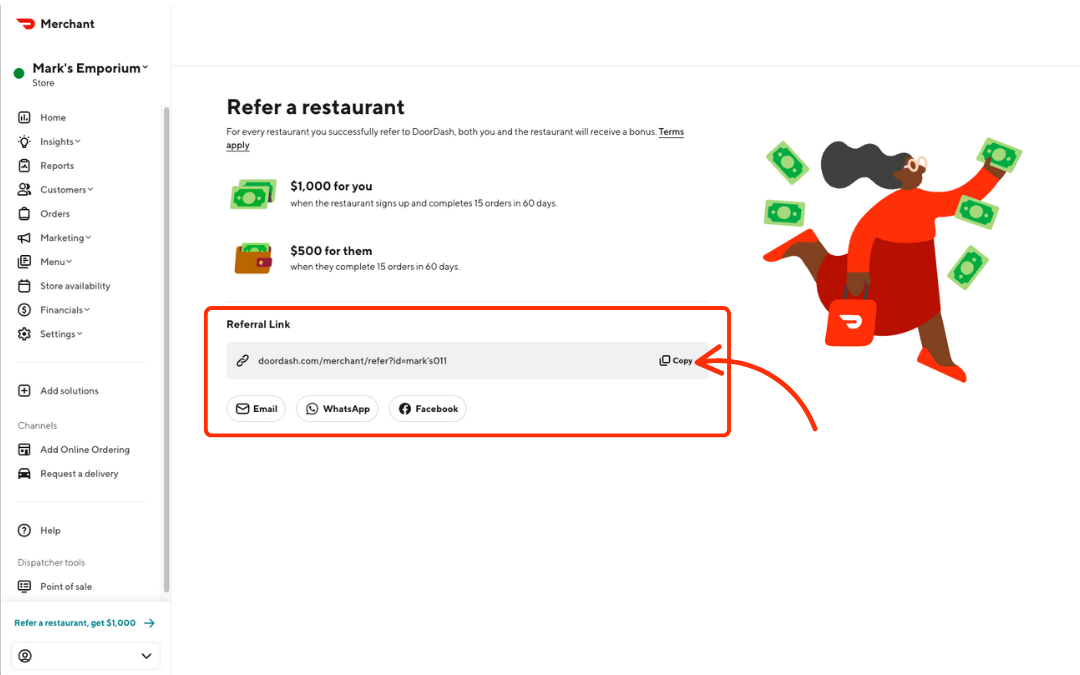 Merchant Referral 2