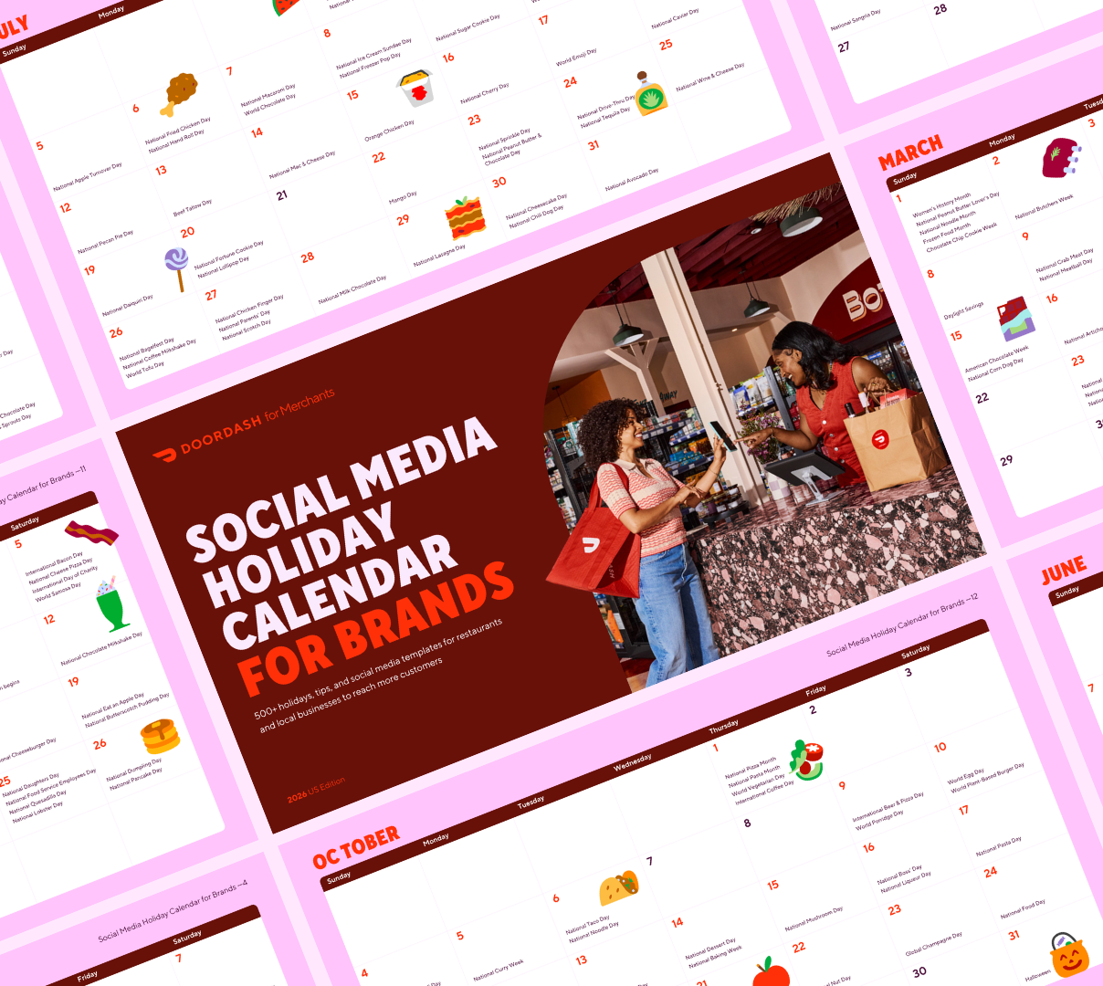 Mx (US/CA) - 2026 Social Media Marketing Calendar 