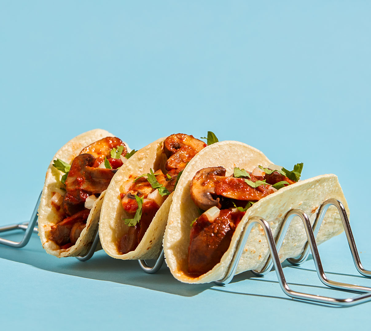 Taco Holder Single-Blue