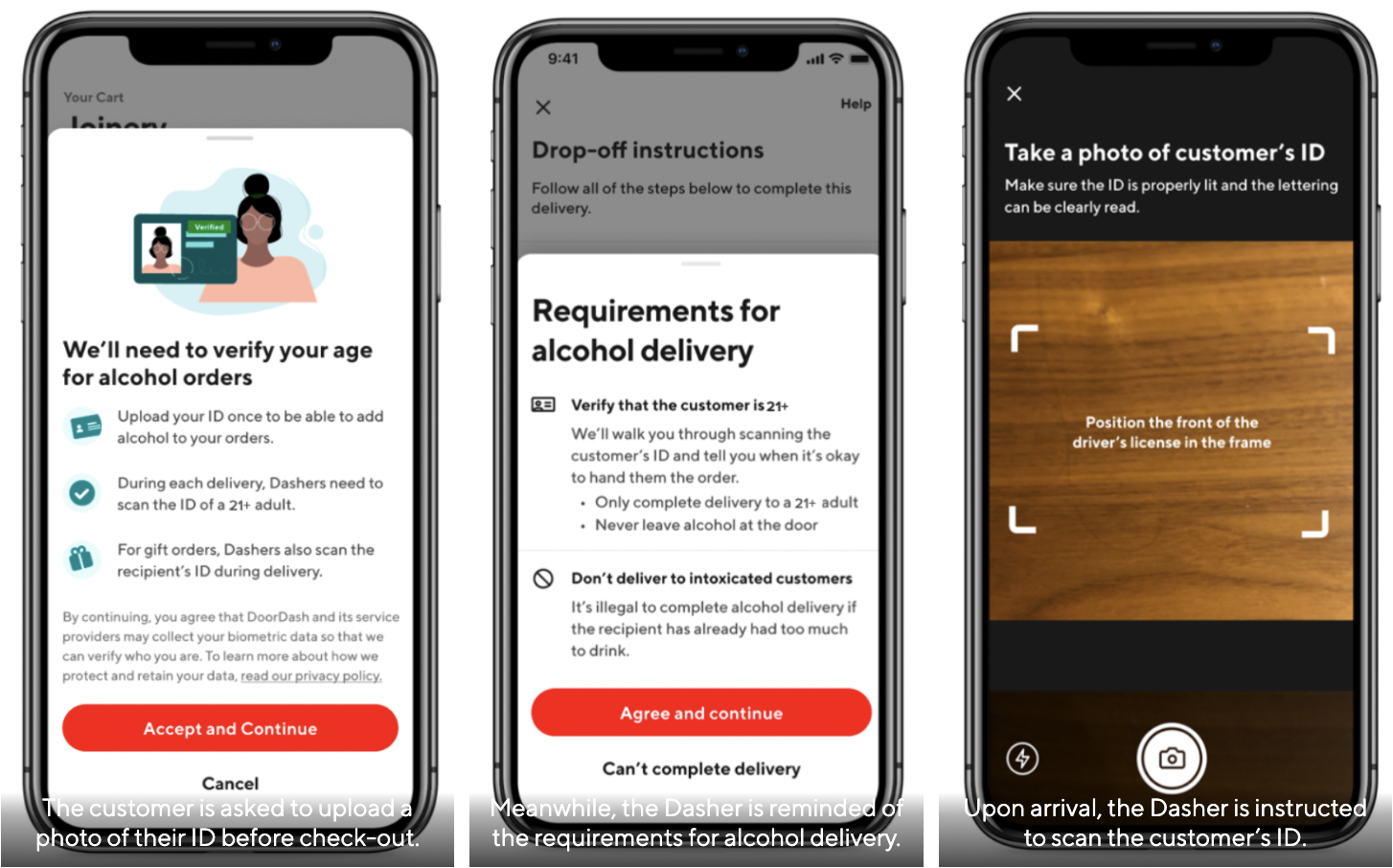 DoorDash adds safety features to help protect delivery drivers