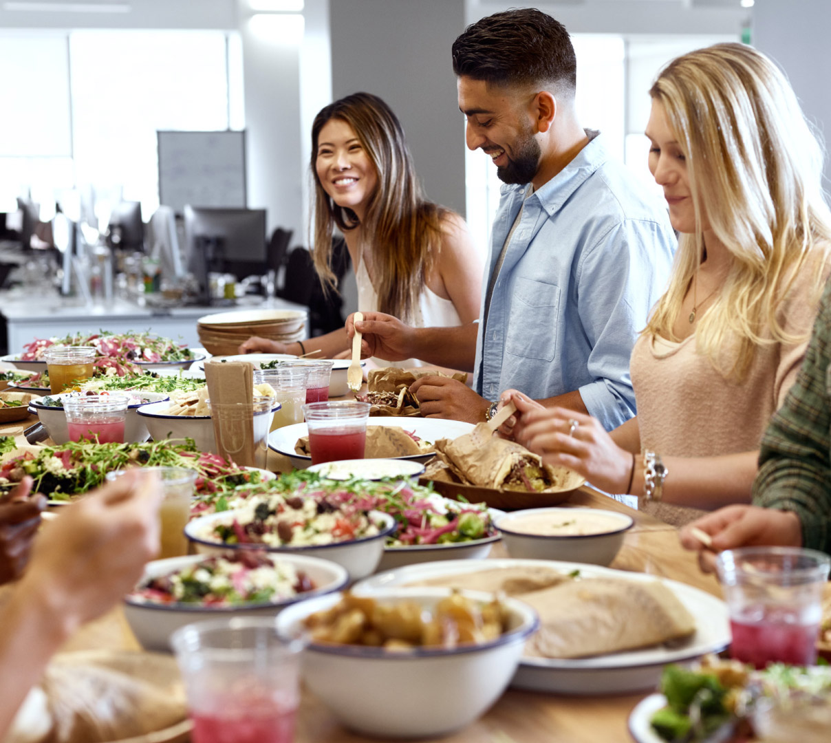 Group lunch shop