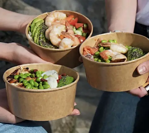 DDfB - Blog - 5 Easy Catered Lunch Ideas Your Team Will Love - food bowls