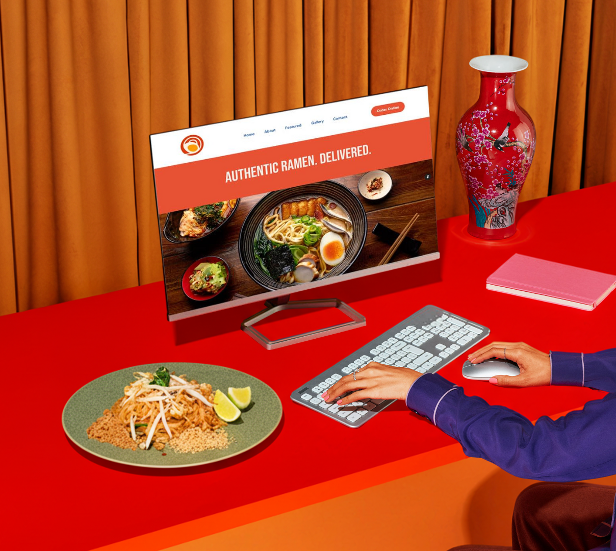 Mx Blog - Restaurant Website Templates - Header 