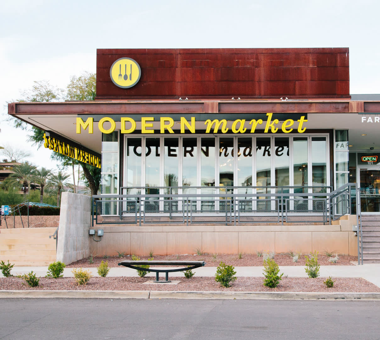 A Modern Market store