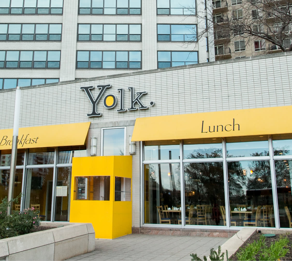 Yolk restaurant exterior