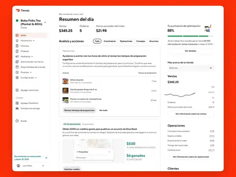 Item Prep Times - Home - ES-US