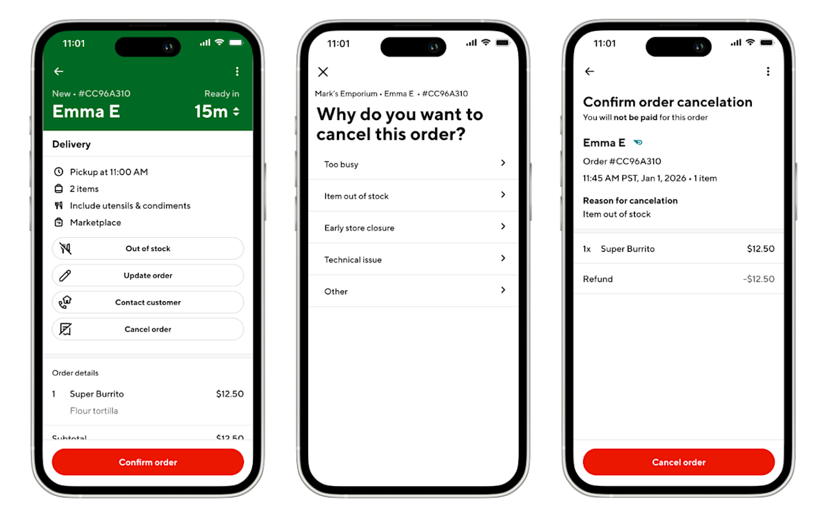 Mx - Business Manager App - BMA - Cancel Orders
