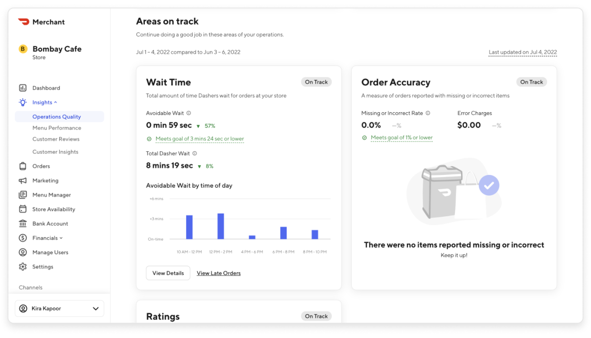 How to Use the DoorDash Merchant Portal