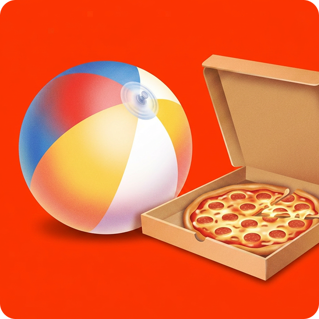 Ads - Rx Campaign - LIFE HAPPENS. - DID SOMEONE SAY PIZZA PARTY?