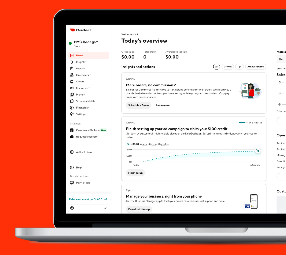 Merchant Portal Store Essentials
