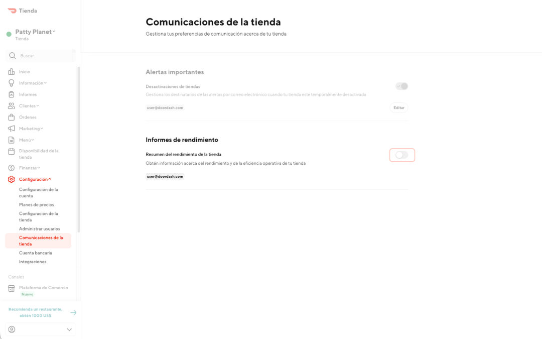 Mx - Store Communications - ES-US