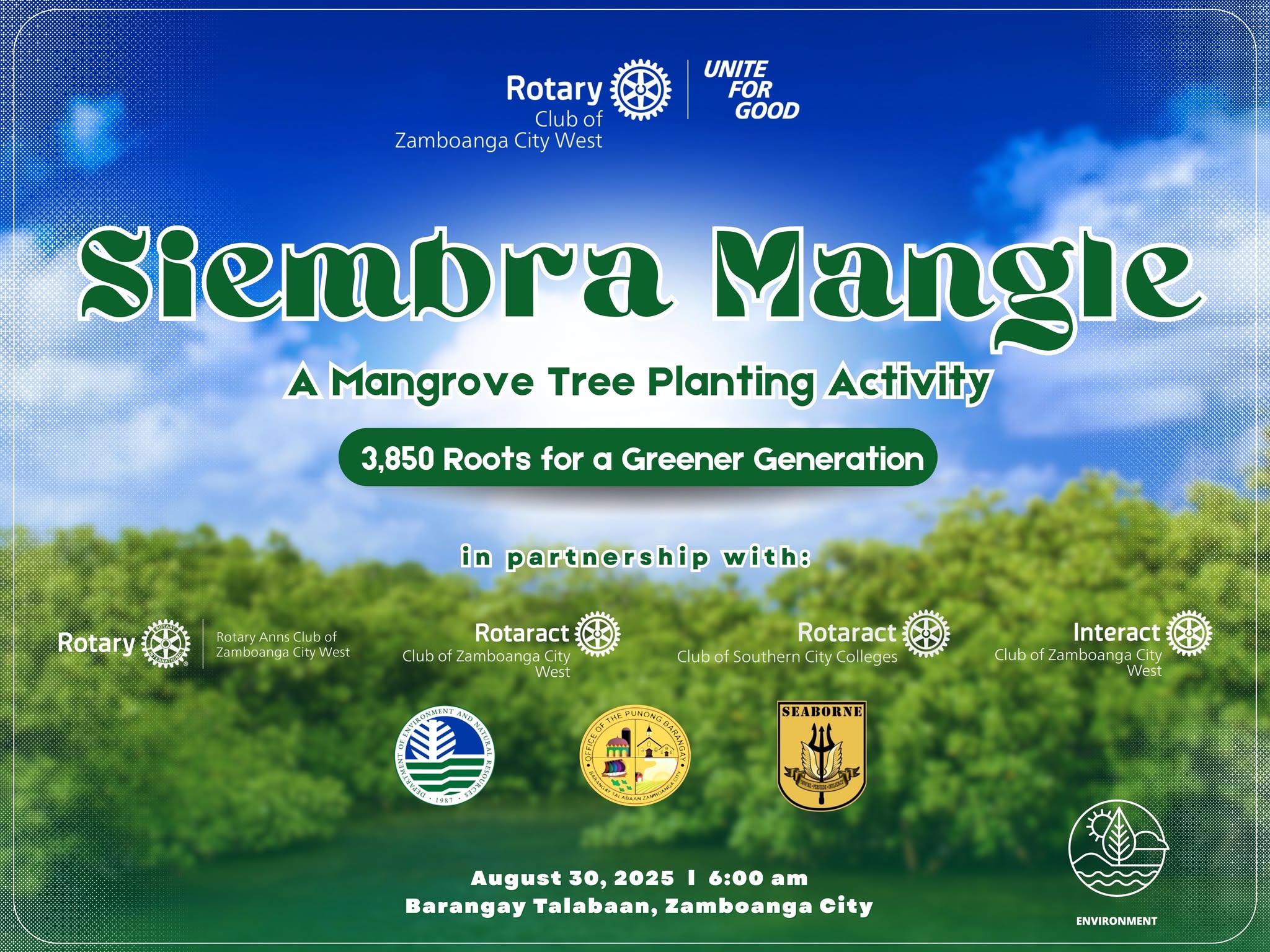 Siembra Mangle: 3,850 Roots for a Greener Generation