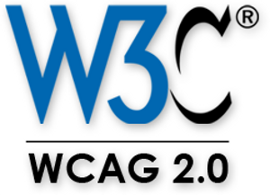 Web Accessibility - W3C WCAG Logo